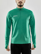 Craft Evolve Half Zip groen