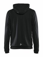 Craft Evolve hoodie full zip zwart