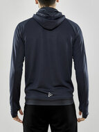Craft Evolve hoodie full zip grijs