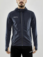 Craft Evolve hoodie full zip grijs