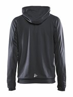 Craft Evolve hoodie full zip grijs