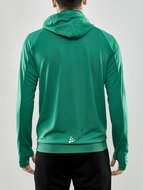 Craft Evolve hoodie full zip groen