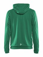 Craft Evolve hoodie full zip groen