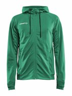 Craft Evolve hoodie full zip groen
