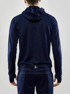 Craft Evolve hoodie full zip navy