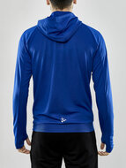 Craft Evolve hoodie full zip blauw