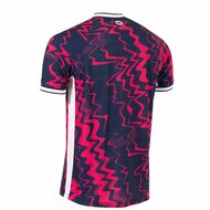 Stanno Wave shirt navy roze