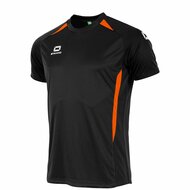 Stanno Stadio shirt zwart oranje