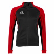 Stanno Stadio Full Zip Top dames zwart rood