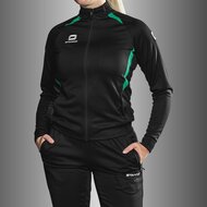 Stanno Stadio Full Zip Top dames zwart groen