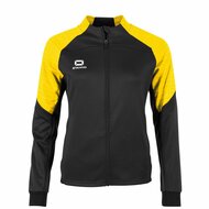 Stanno Bolt Full Zip Top dames zwart geel