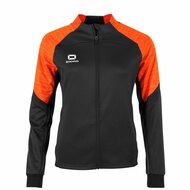 Stanno Bolt Full Zip Top dames zwart oranje