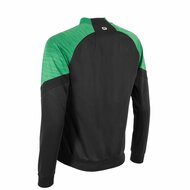 Stanno Bolt Full Zip Top dames zwart groen