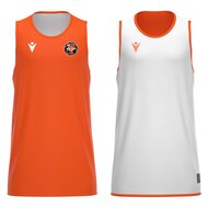 MAC Delfzijl Macron X500 reversible basketbalshirt oranje