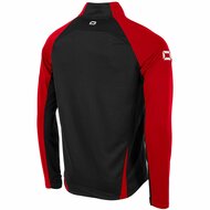 Stanno Stadio Zip Top zwart rood
