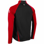 Stanno Stadio Zip Top zwart rood