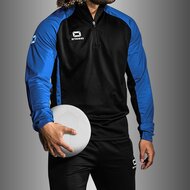 Stanno Stadio Zip Top zwart blauw