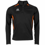 Stanno Stadio Zip Top zwart oranje