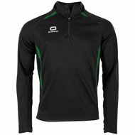 Stanno Stadio Zip Top zwart groen