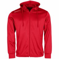 Stanno Field Hooded Full Zip rood