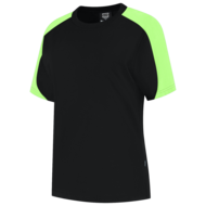 Tricorp T-shirt dames Bicolor  zwart lime