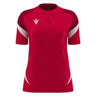 Macron Naga shirt dames rood