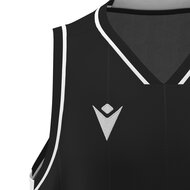 Macron Carbon basketbalshirt zwart