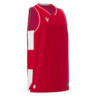 Macron Carbon basketbalshirt rood