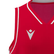 Macron Carbon basketbalshirt rood