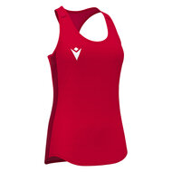 Macron Relay tanktop rood