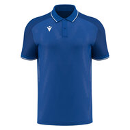 Macron Echoes polo blauw