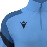 Macron Hollow Zip Top celeste