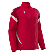 Macron Hollow Zip Top rood