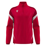 Macron Hollow Zip Top rood