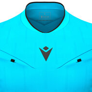 Macron Mendez scheidsrechtersshirt blauw
