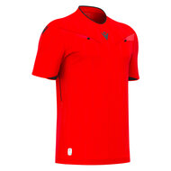 Macron Mendez scheidsrechtersshirt rood