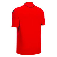 Macron Mendez scheidsrechtersshirt rood