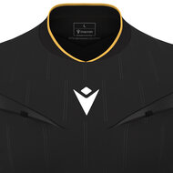 Macron Mendez scheidsrechtersshirt zwart