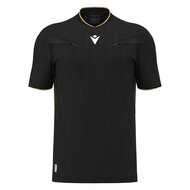 Macron Mendez scheidsrechtersshirt zwart