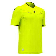 Macron Mendez scheidsrechtersshirt geel