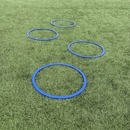 Ring hoepel blauw