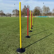 Platte rubberen voet trainingsmaterialen
