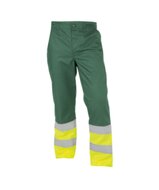 Zichtbaarheidsbroek Corona groen geel 1