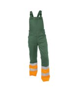Zichtbaarheidsbretelbroek Annecy groen oranje 1