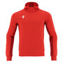 Macron Electro hoodie rood
