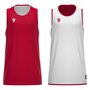 Macron X500 reversible basketbalshirt rood