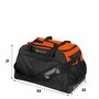 Stanno Merano sporttas zwart oranje