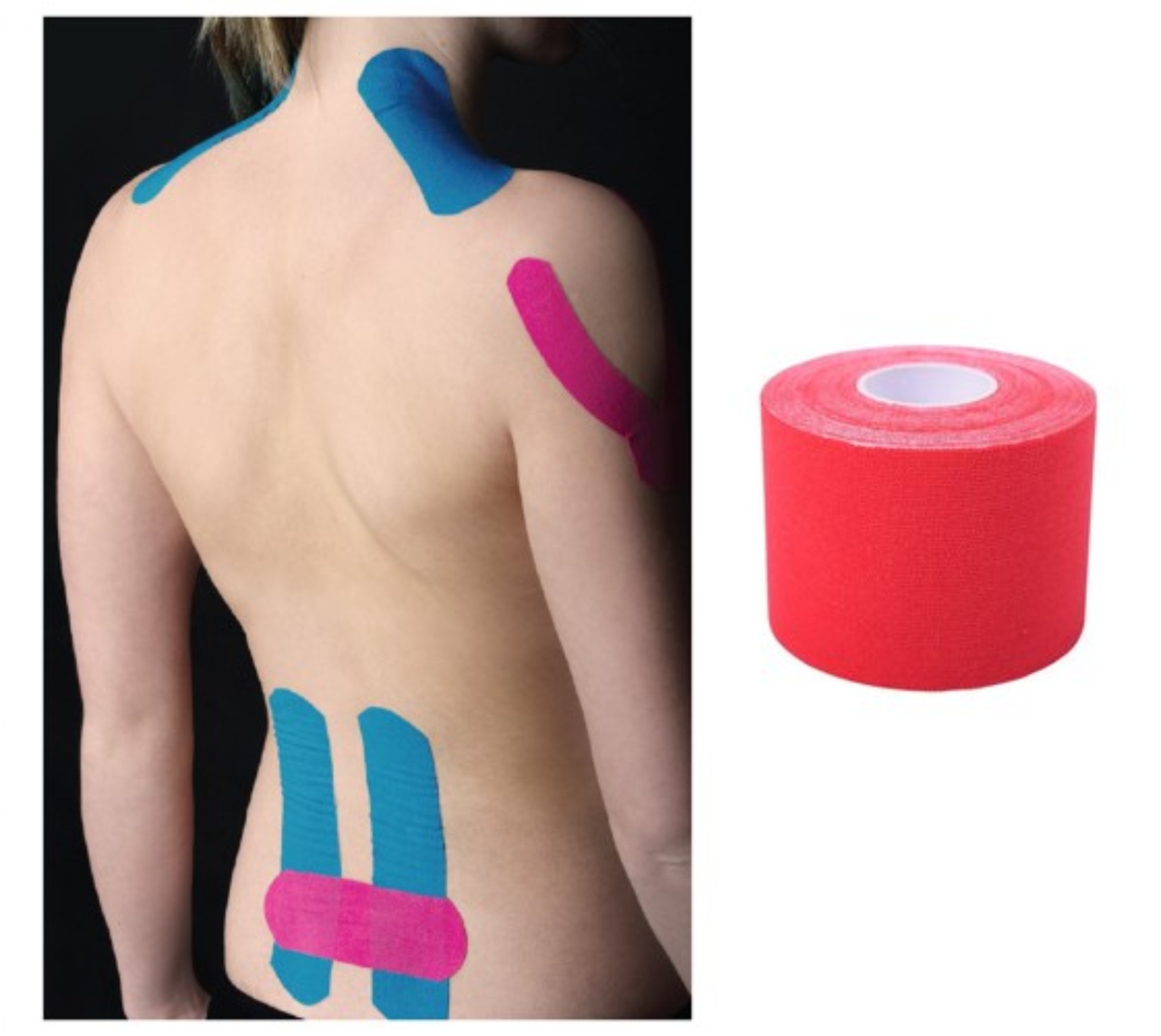 Kinesiotape - 5cm x 5m | rood