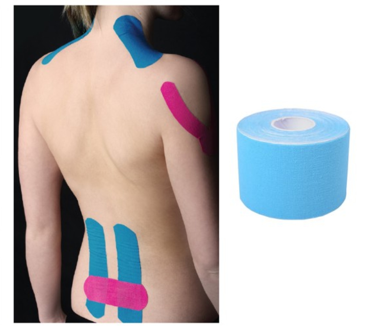 Kinesiotape - 5cm x 5m | blauw