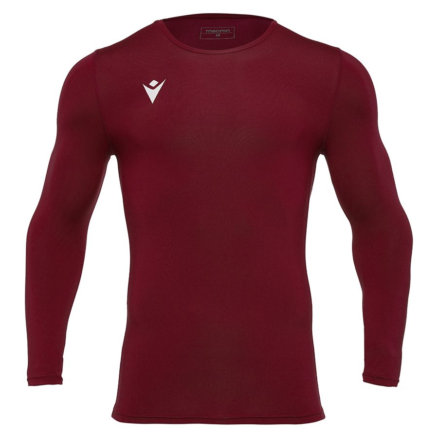 Macron Holly Dri Fit thermoshirt - bordeaux rood